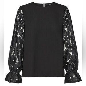 Vero Moda Lace Sleeve Top